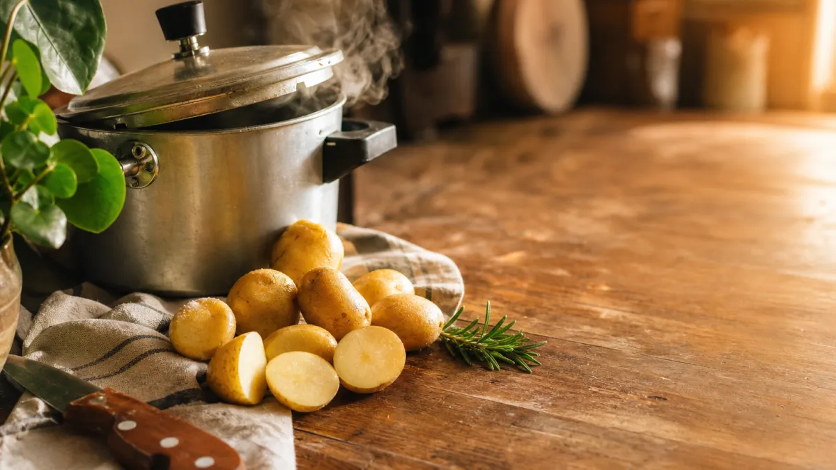 Temps de cuisson des pommes de terre à la cocotte-minute