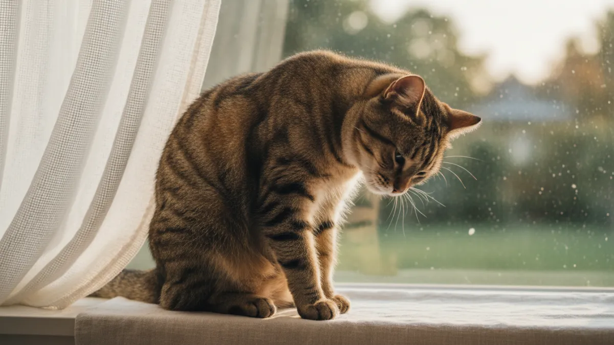 Chat qui tousse : comprendre les causes et agir pour l'aider