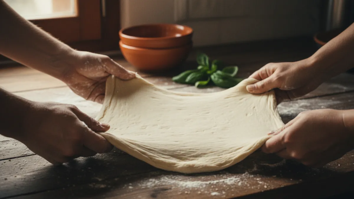 Pâte à pizza pousse lente : la méthode pour une mie aérée