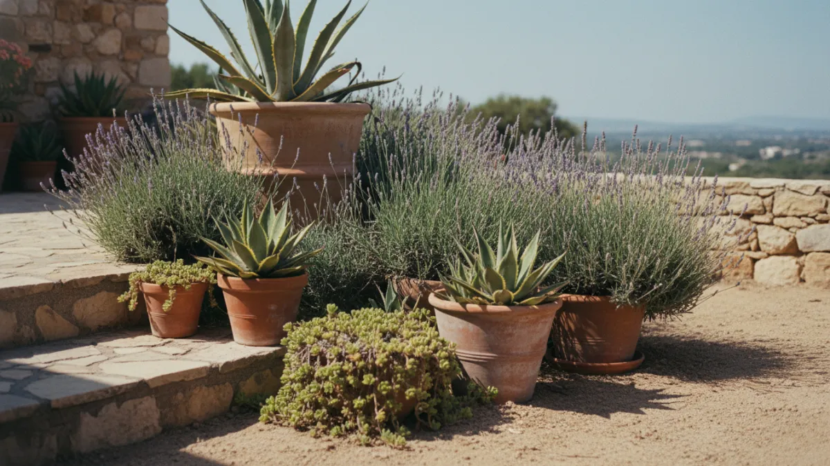 Plantes plein soleil sans arrosage : top espèces résistantes